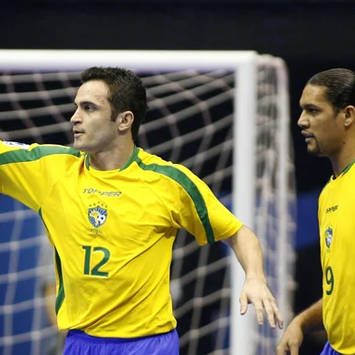 Falcão da seleção brasileira - mundial de Futsal#PÁGINA:15 Fonte: AP Fotógrafo: Eraldo Peres<!-- NICAID(318650) -->