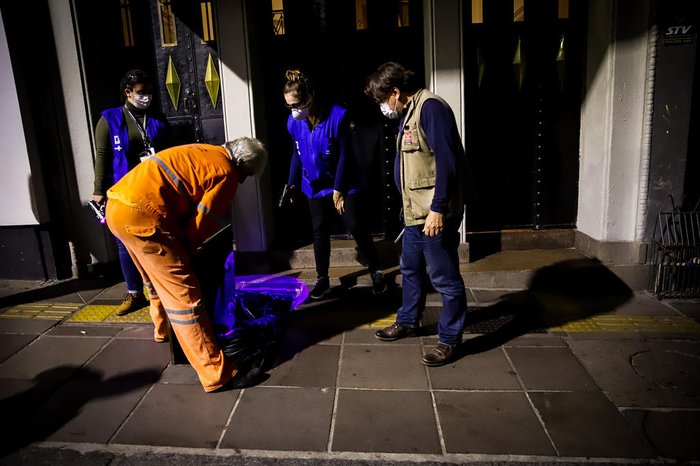 Trabalho das equipes durou cerca de duas horas