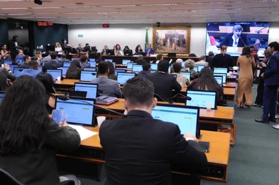 Renato Araújo / Câmara dos Deputados / Divulgação CCJ da Câmara dos deputados vota diminuição da maioridade penal<!-- NICAID(16302886) -->