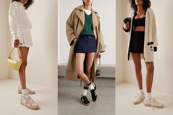 Moda Operandi e Golden Goose / Net-a-porter e Varley / Divulgação