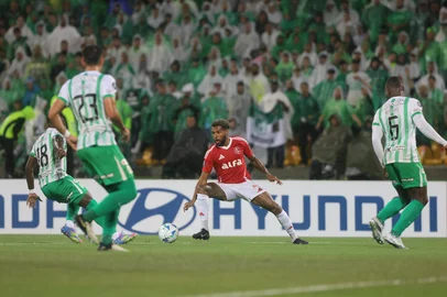 Atlético Nacional de Medellín vs Internacional no estádio Atanasio Girardot pela Libertadores 2025 - Foto: Ricardo Duarte/SC Internacional/Divulgação<!-- NICAID(16033507) -->