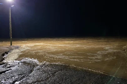 Rio Pardo apresenta aumento do nível em Candelária<!-- NICAID(15790556) -->