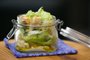 PORTO ALEGRE, RS, BRASIL, 12-02-2016. Salada Ceazar. Receita do caderno Destemperados. . (FOTO ANDRÉA GRAIZ/AGÊNCIA RBS, DESTEMPERADOS).<!-- NICAID(12010960) -->