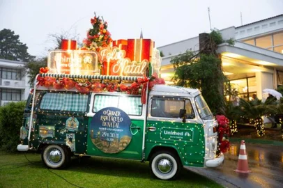 Divulgação / Divulgação Caxias do Sul receberá ações itinerantes d’O Grande Espetáculo de Natal com a Kombi da Unimed, neste fim de semana<!-- NICAID(16164961) -->