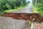 Chuva provoca alagamentos e estragos em Nonoai, no norte do RS<!-- NICAID(15586617) -->