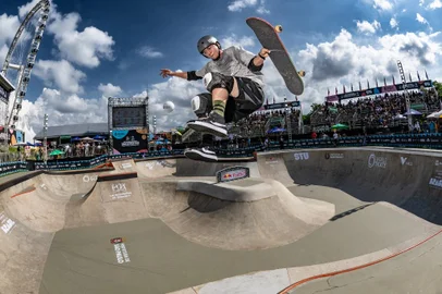 Pablo Vaz / STU/Divulgação Luigi Cini, skate