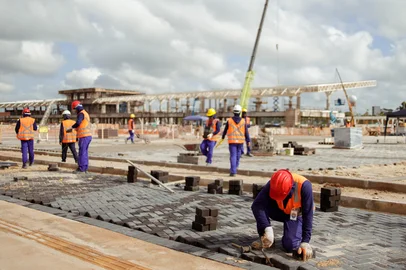 Missão da ONU visita obras da COP30<!-- NICAID(15962436) -->