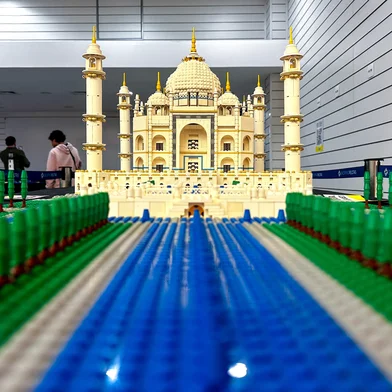 Canoas Shopping recebe blocos de montar com a Expo BRICKERS<!-- NICAID(16104161) -->