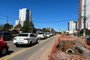 Obra de revitalização do acesso ao Desvio Rizzo, em Caxias, provoca novos bloqueios de trânsito. Na foto, Avenida Alexandre Rizzo<!-- NICAID(15514816) -->