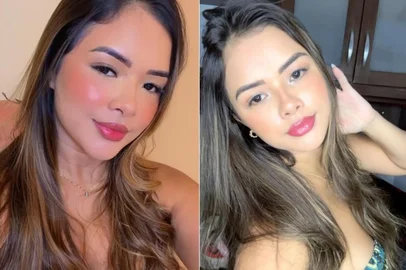 katiane.gomes14 / Instagram / Reprodução Maria Katiane Gomes da Silva, 25 anos, natural de Crateús, sonhava com carreira digital. Ela morreu 29 de novembro. O marido, preso por suspeita de matá-la, acompanhou velório no Ceará antes de ser preso.<!-- NICAID(16184547) -->