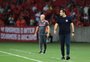 "Muito feliz com a atuação, enfrentamos o vice-campeão Brasileiro", técnico do Caxias avalia empate com Inter