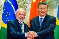 13.05.2025 - Presidente da RepÃºblica, Luiz InÃ¡cio Lula da Silva, durante a cerimÃ´nia de boas-vindas, no Grande PalÃ¡cio do Povo. Pequim - China.â¨Foto: Ricardo Stuckert / PR<!-- NICAID(16035732) -->