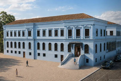 Projeto de restauração do Hospital Psiquiátrico São Pedro (HPSP), em Porto Alegre.<!-- NICAID(16388017) -->