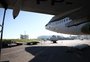 Descoberto motivo para cobrança por retirada imediata de avião ao lado do estacionamento do Beira-Rio