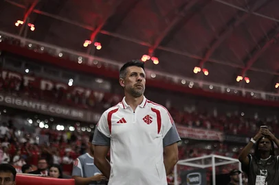 PORTO ALEGRE, RS , BRASIL, 25-01-2026: Internacional x Grêmio, clássico GRE-NAL número 449, válido pela quinta rodada do Gauchão 2026, realizado no estádio Beira-Rio. Foto: Renan Mattos/Agência RBS<!-- NICAID(16211305) -->