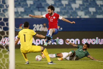 Brereton, Chile x Bolívia, Copa América 2021
