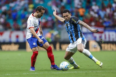 Bahia x Grêmio (17/05/2026) - 16ª rodada do Brasileirão. Fotos: Rafael Rodrigues/EC Bahia.  Fotos liberadas apenas para uso editorial. O Direito Autoral é protegido pela Lei nº 9.610 de 19/02/1998. Sempre que publicar uma foto, publique junto o crédito do fotógrafo. Instagram: @therafao<!-- NICAID(16287095) -->