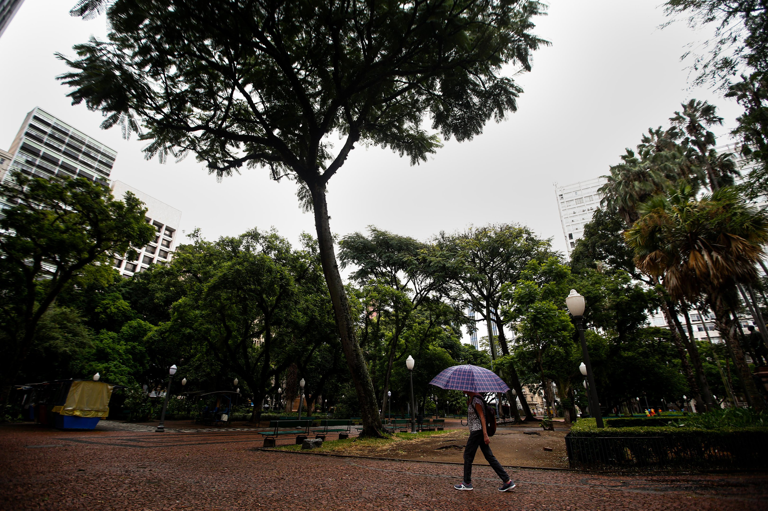 Chuva intensa e tempo abafado marcam a semana do Natal no Rio Grande do Sul