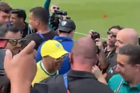 Spike lee no treino da seleção<!-- NICAID(16303410) -->