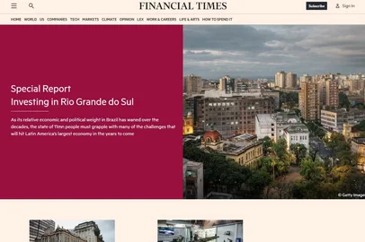Financial Times materiais sobre o RS<!-- NICAID(16285022) -->