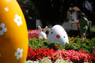 Nova Petrópolis, RS, BrasilDecoração para a Páscoa na cidade de Nova Petrópolis.Indexador: Jonathan Hgeckler<!-- NICAID(15711133) -->