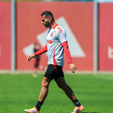 Thiago Maia em treino do Inter<!-- NICAID(16199104) -->