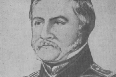 Retrato de Bento Manoel Ribeiro, militar e estancieiro<!-- NICAID(16131488) -->