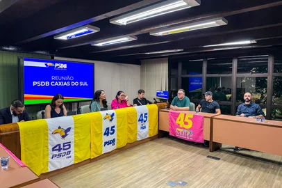 Apesar das baixas, PSDB de Caxias do Sul busca novos filiados e fortalecimento da sigla nas eleições 2026 . Partido tem feito reuniões mensais na Câmara de Vereadores de Caxias do Sul para alinhar novos objetivos.<!-- NICAID(16264883) -->