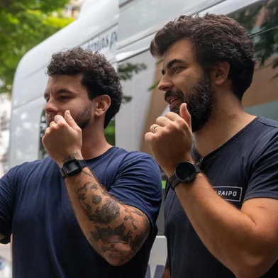 Ricardo Dornelles e Rodrigo Bellora, chefs de cozinha<!-- NICAID(15889815) -->