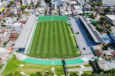 CAXIAS DO SUL, RS, BRASIL, 25/02/2025. Reportagem especial sobre os 50 Anos do Estádio Alfredo Jaconi. Imagens gerais do estádio. (Neimar De Cesero/Agência RBS)<!-- NICAID(15982939) -->