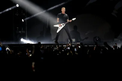 Porto Alegre, RS, Brasil, 05/05/2022 - Show da banda Metallica na Fiergs, em Porto Alegre. Foto: Jonathan Heckler/Agência RBS<!-- NICAID(15088673) -->