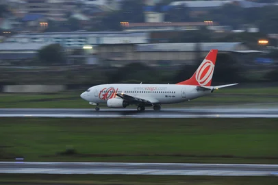 Movimento no aeroporto Salgado Filho, em Porto Alegre.Indexador: Diego Vara                      <!-- NICAID(8443776) -->