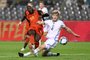 Belgium's forward Romelu Lukaku kicks the ball next to Sweden's defender Filip Helander (R) during the Euro 2024 qualifying football match between Belgium and Sweden at the King Baudouin Stadium in Brussels on October 16, 2023. (Photo by JOHN THYS / AFP)<!-- NICAID(15573235) -->