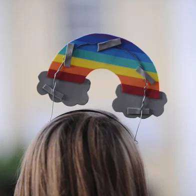 CAXIAS DO SUL, RS, BRASIL (24/02/2020)Bloco inclusivo Arco Iris na Estação Férrea em Caxias do Sul. (Antonio Valiente/Agência RBS)<!-- NICAID(14430560) -->