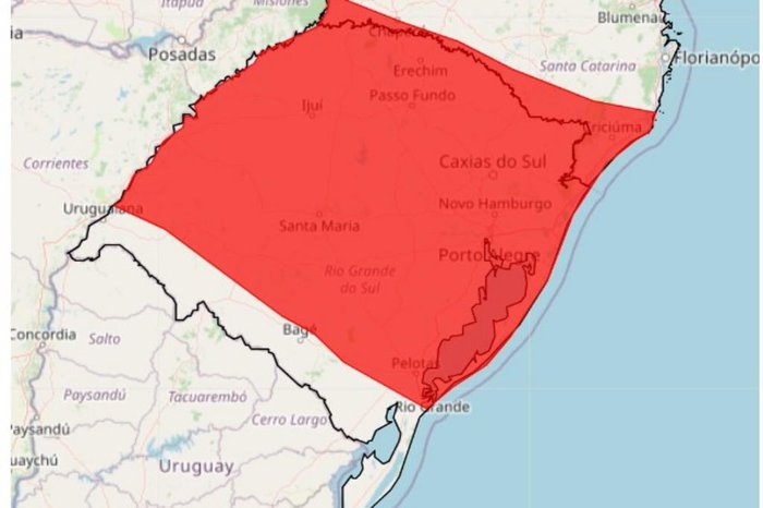 INMET / Reprodução