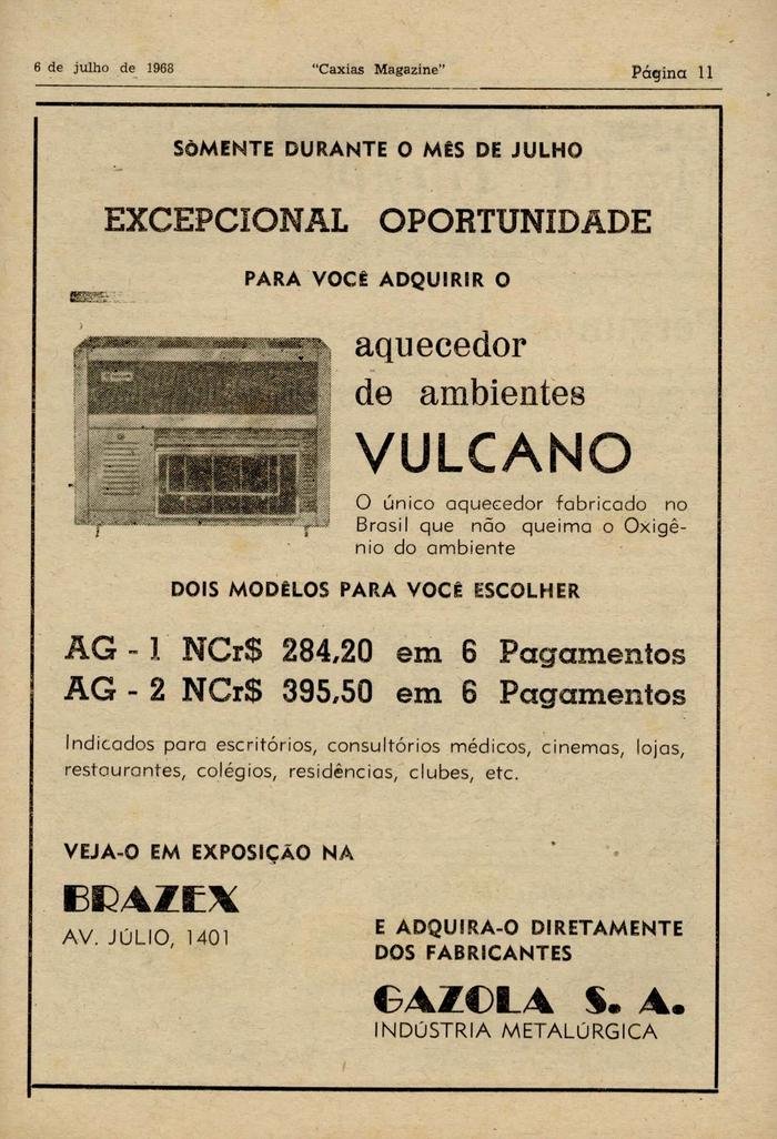 Caxias Magazine / reprodução Caxias Magazine / reprodução