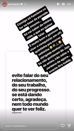 Instagram @jojotodynho / Reprodução