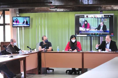 Frente Parlamentar debate concessões rodoviárias na Serra.<!-- NICAID(14779550) -->