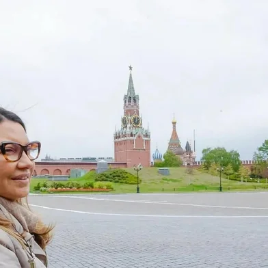 Primeira-dama do Brasil, Janja da Silva, em Moscou.<!-- NICAID(16035288) -->