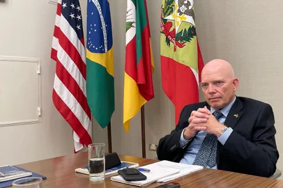 Conselheiro Político da Embaixada dos EUA em Brasília, Willard Smith.<!-- NICAID(14956285) -->