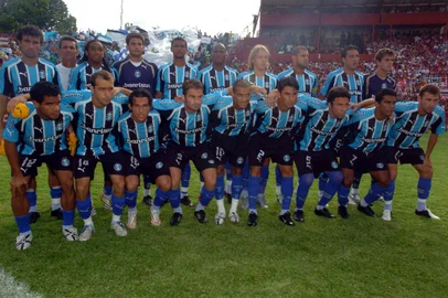 *** Grêmio na 1¼ - Ricardo Duarte ***Partida do Grêmio contra o Náutico no estádio dos Aflitos em Recife.<!-- NICAID(1732407) -->