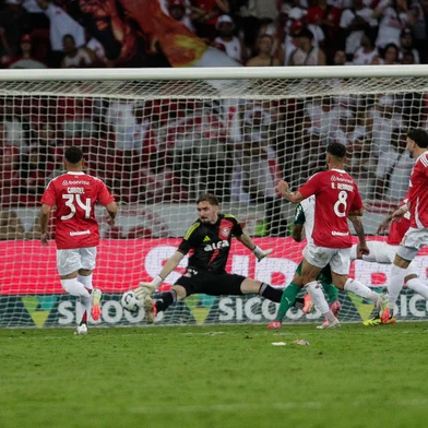 Porto Alegre, RS, Brasil, 16-04-2025: Internacional x Palmeiras pela quarta rodada do Campeonato Brasileiro Série A 2025. Foto: Renan Mattos / Agência RBS<!-- NICAID(16018689) -->