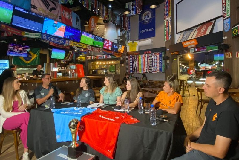 Gravação do Resenha das Gurias do GSB sobre a final do Gauchão Feminino<!-- NICAID(15604240) -->