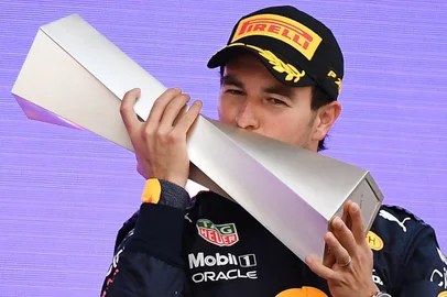 Sergio Pérez, GP Azerbaijão 2021