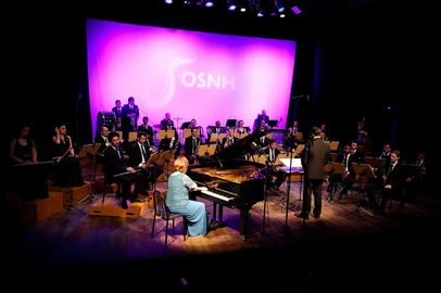 Concerto da orquestra de Sopros de Novo Hamburgo.<!-- NICAID(10687659) -->