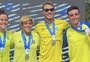 Brasil conquista prata no revezamento da Copa do Mundo de Águas Abertas