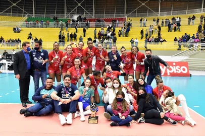 Osasco Vôlei, campeão paulista feminino de 2021