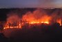 Incêndio no interior de Triunfo atingiu 83 hectares de vegetação; fogo foi controlado 
