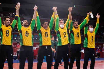 brasil, goalball, paralimpíadas<!-- NICAID(14876897) -->