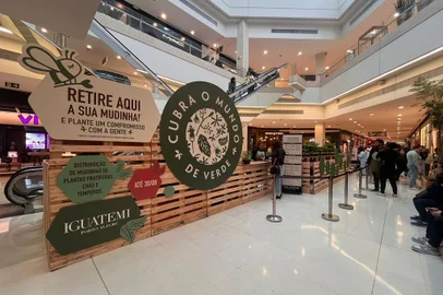 Iniciativa Cubra o Mundo de Verde, do Shopping Iguatemi<!-- NICAID(15844013) -->